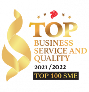 Top Biz Service and Quality 20212022 Top 100 SME (Transparent)